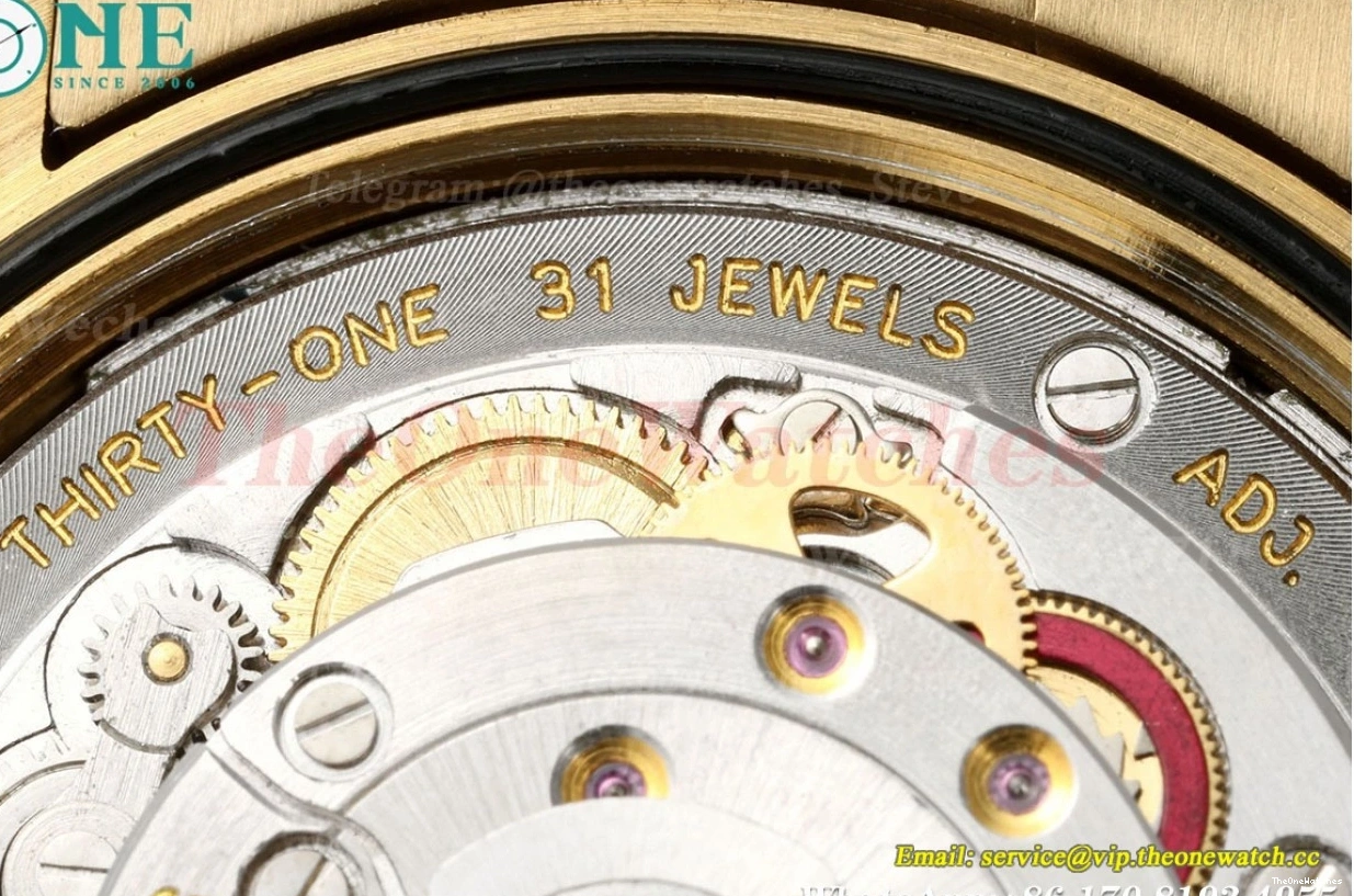 Weight) DayDate VR3255(Gain Rmn White YG QF 36mm YG V3 128238 0405